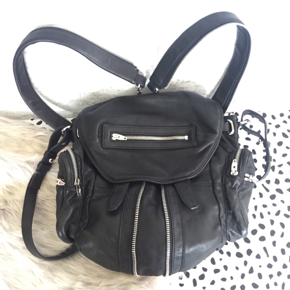 Alexander Wang Mini Marti Backpack with Rhodium - Picture 3 of 8